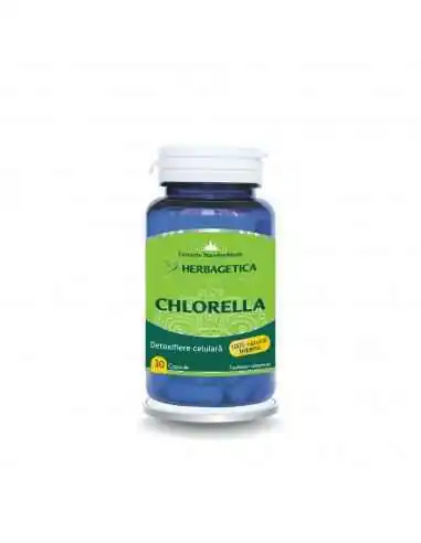 CHLORELLA 30 capsule Herbagetica, Terapia Diabetului