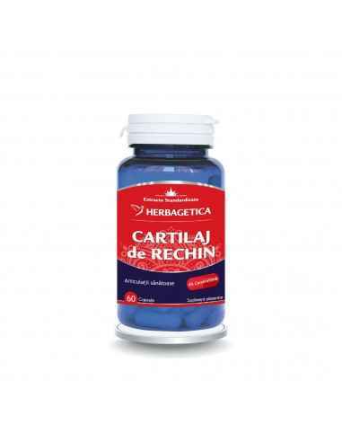 CARTILAJ DE RECHIN 60 capsule Herbagetica, REMEDII NATURISTE