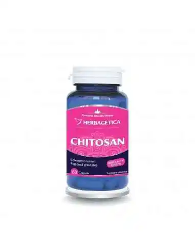 Chitosan 60 capsule Herbagetica, Terapia Diabetului