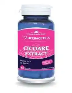 Cicoare 60 cps Herbagetica, Slabire