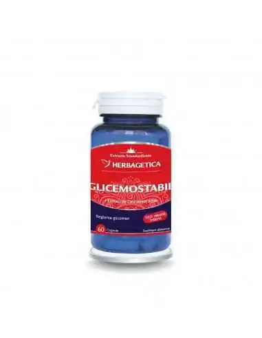 Glicemostabil 60 capsule Herbagetica, Terapia Diabetului