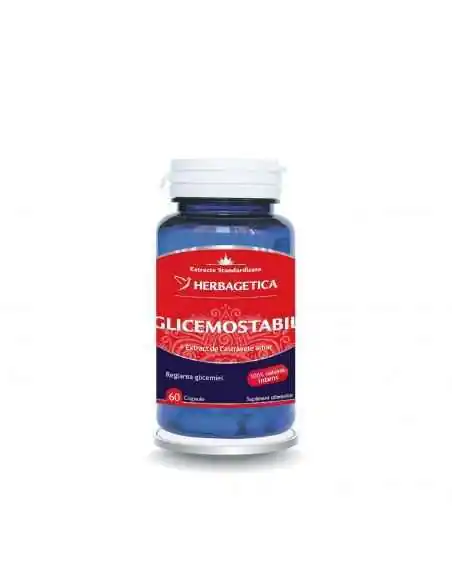 Glicemostabil 60 capsule Herbagetica, Terapia Diabetului