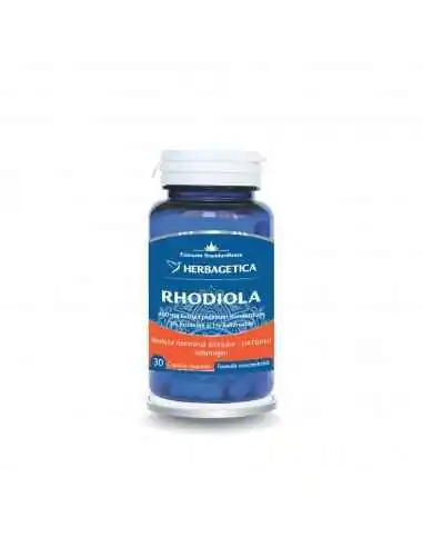 Rhodiola Zen Forte 30 cps Herbagetica, Stres