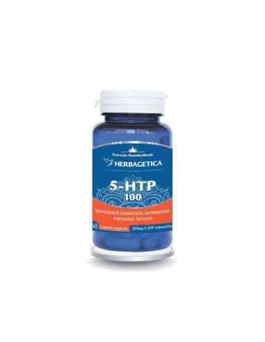 5 HTP 100 Zen Forte 60 capsule Herbagetica, Tulburari Hormonale