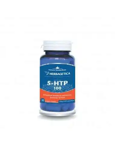 5 HTP 100 Zen Forte 30 capsule Herbagetica, Tulburari Hormonale