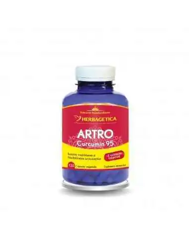 Prostato Curcumin 120 cps Herbagetica, REMEDII NATURISTE