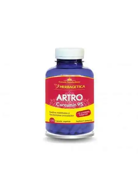 Prostato Curcumin 120 cps Herbagetica, REMEDII NATURISTE