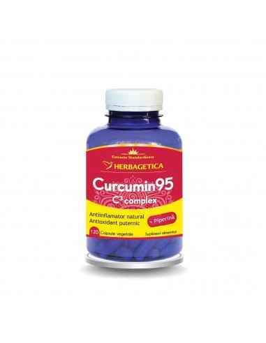 Curcumin 95 C3 complex Herbagetica 120 capsule, Sistemul nervos
