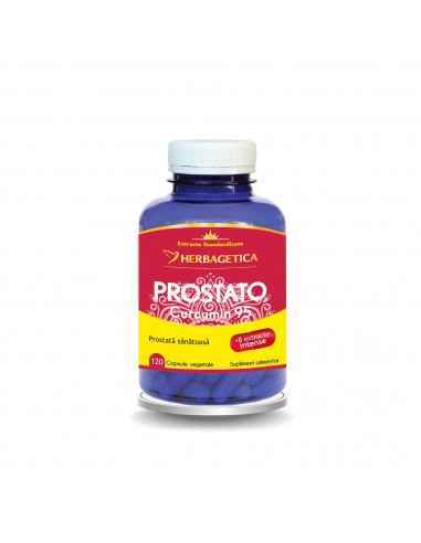 Prostato Curcumin 120 cps Herbagetica, REMEDII NATURISTE