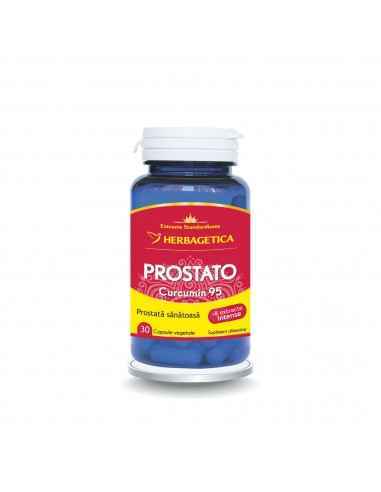 Prostato Curcumin 30 cps Herbagetica, REMEDII NATURISTE