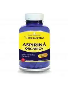 Aspirina Organica 120 capsule Herbagetica, REMEDII NATURISTE
