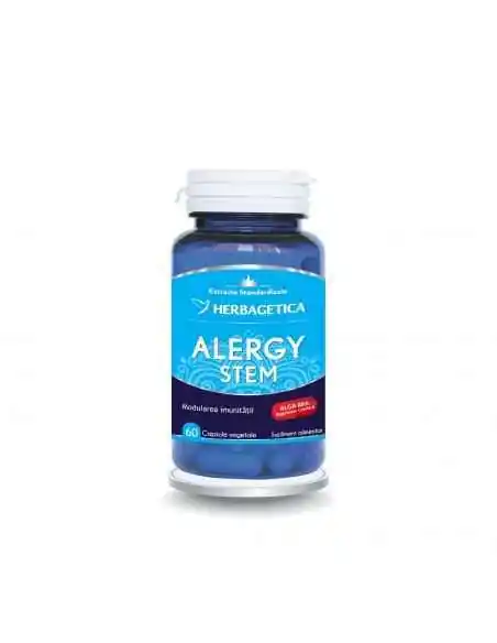 ALERGY STEM 60 cps Herbagetica, REMEDII NATURISTE