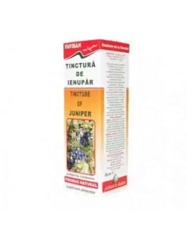 TINCTURA DE IENUPAR 50 ml Favisan, TINCTURI CU ALCOOL