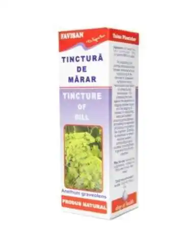 TINCTURA DE MARAR 50 ml Favisan, TINCTURI CU ALCOOL