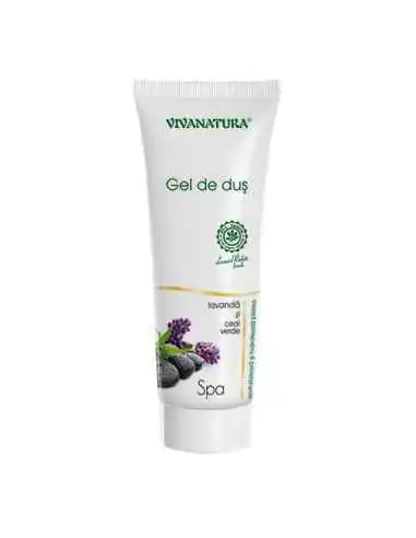 Gel de dus Spa cu Lavanda si Ceai Verde 250ml Viva Natura, Sarcina si alaptare