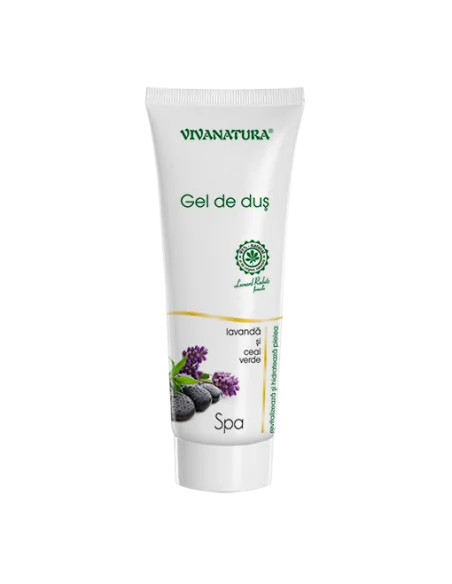Gel de dus Spa cu Lavanda si Ceai Verde 250ml Viva Natura, Sarcina si alaptare