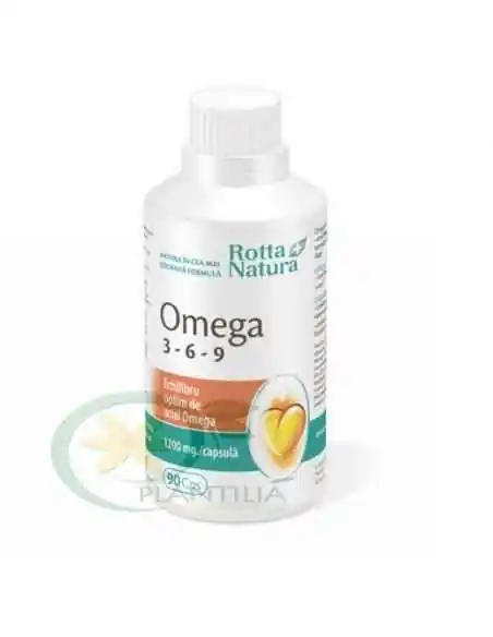 Omega 3-6-9 90 capsule Rotta Natura, Sistemul nervos