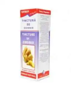 TINCTURA DE GHIMBIR 50 ml Favisan, TINCTURI CU ALCOOL