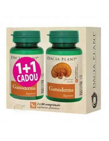 Ganoderma 60 comprimate 1+1 GRATIS Dacia Plant, Tulburari Hormonale