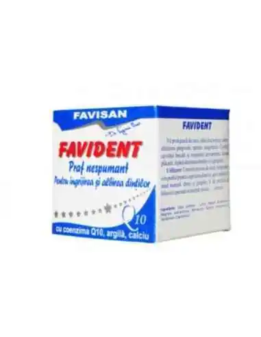 FAVIDENT Q10 - PRAF NESPUMANT PENTRU INGRIJIREA SI ALBIREA DINTILOR CU COENZIMA Q10 50 ml Favisan, INGRIJIRE PERSONALA