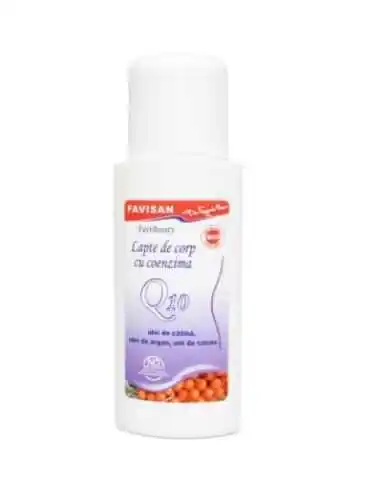 FAVIBEAUTY-LAPTE DE CORP CU COENZIMA Q10 200 ml Favisan, INGRIJIRE PERSONALA