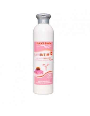 FAVIINTIM– GEL PENTRU IGIENA INTIMA cu echinacea, salvie si 11 plante 250 ml Favisan, INGRIJIRE PERSONALA
