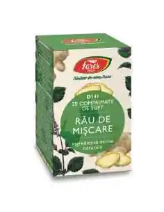 Rau de miscare, D141, 20 comprimate de supt Fares - Plantilia 2