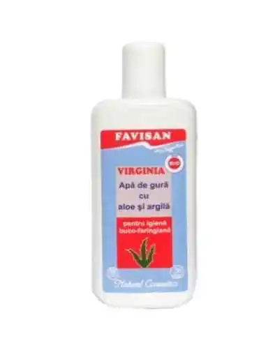 VIRGINIA-APA DE GURA CU ALOE SI ARGILA 125 ml Favisan, INGRIJIRE PERSONALA