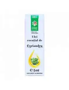 ULEI ESENTIAL DE CORIANDRU 5ML Steaua Divina, ULEIURI ESENTIALE