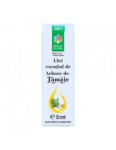 ULEI ESENTIAL DE ARBORE-DE-TAMAIE 5ML Steaua Divina, ULEIURI ESENTIALE