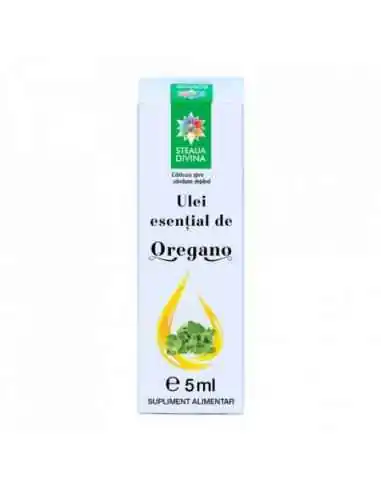 ULEI ESENTIAL DE OREGANO 5ML Steaua Divina, ULEIURI ESENTIALE