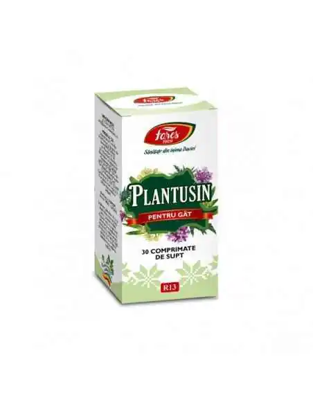 Plantusin pentru Gat 30 cpr Fares, REMEDII NATURISTE