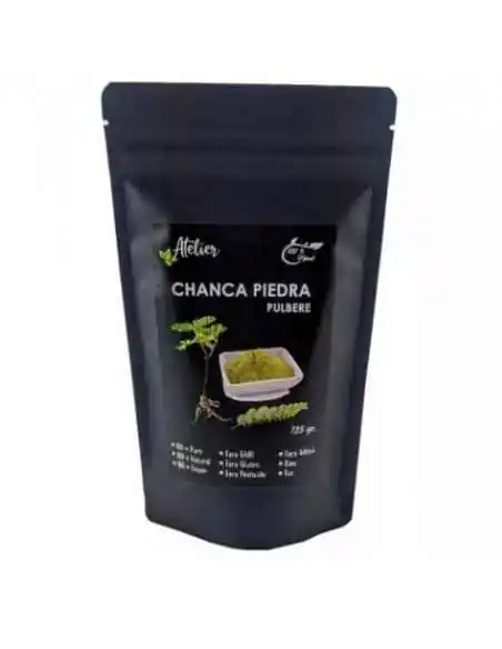 CHANCA PIEDRA PULBERE 125gr SANOVIVA FARMA, PULBERI VEGETALE