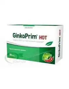 GinkoPrim Hot 30 tablete Walmark, Sistemul nervos