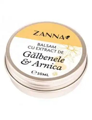 ZANNA BALSAM CU EXTRACT DE GALBENELE & ARNICA 50ML SMART NUTRACEUTICAL, Sanatatea pielii