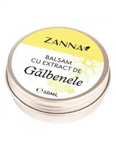 ZANNA BALSAM CU EXTRACT DE GALBENELE 50ML SMART NUTRACEUTICAL, Sanatatea pielii