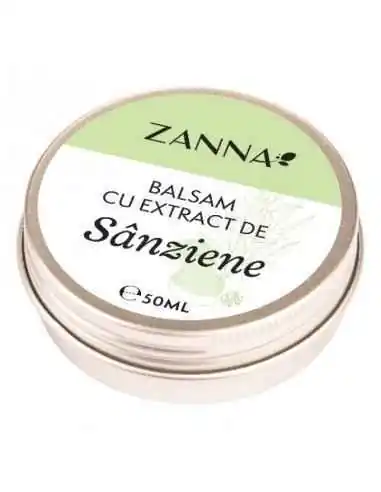 ZANNA BALSAM CU EXTRACT DE SANZIENE 50ML SMART NUTRACEUTICAL, Sanatatea pielii