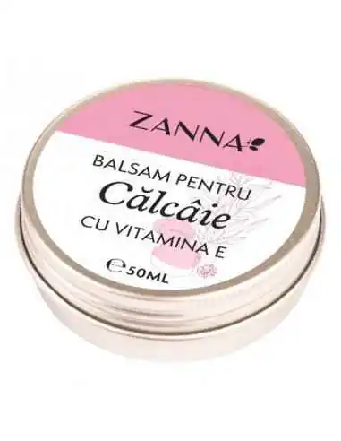 ZANNA BALSAM PENTRU CALCAIE CU VITAMINA E 50ML SMART NUTRACEUTICAL, Sanatatea pielii