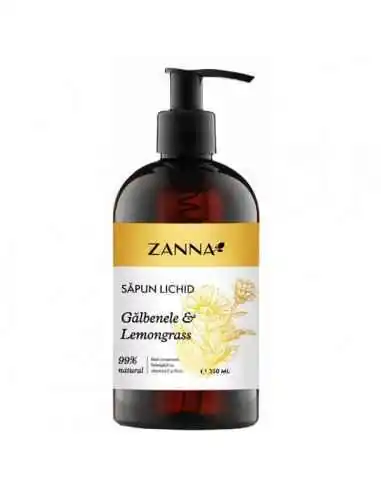 ZANNA SAPUN LICHID GALBENELE&LEMONGRASS 350ML SMART NUTRACEUTICAL, INGRIJIRE PERSONALA