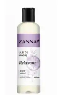 ZANNA ULEI MASAJ RELAXANT 200ML SMART NUTRACEUTICAL, ULEIURI VEGETALE