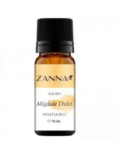 ZANNA ULEI MIGDALE DULCI PRESAT LA RECE  10ML SMART NUTRACEUTICAL, ULEIURI VEGETALE