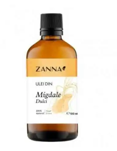 ZANNA ULEI MIGDALE DULCI PRESAT LA RECE 100ML SMART NUTRACEUTICAL, ULEIURI VEGETALE