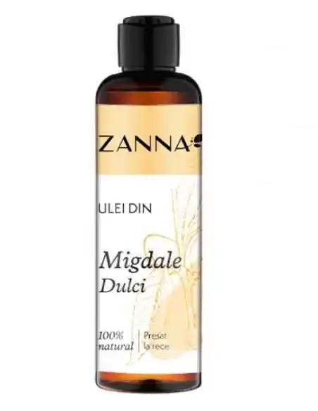 ZANNA ULEI MIGDALE DULCI PRESAT LA RECE 200ML SMART NUTRACEUTICAL, ULEIURI VEGETALE