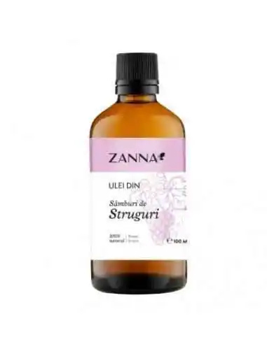 ZANNA ULEI SAMBURI DE STRUGURI PRESAT LA RECE 100ML SMART NUTRACEUTICAL, ULEIURI VEGETALE