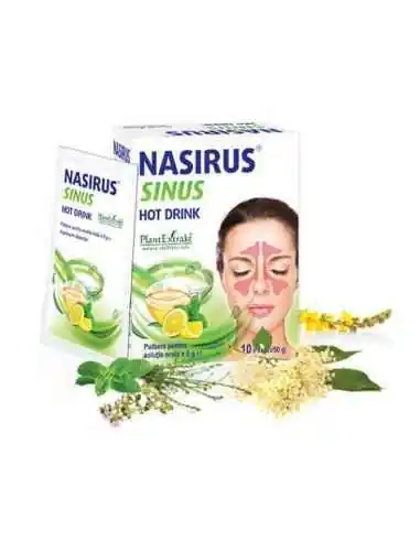 Nasirus Sinus Hot Drink PlantExtrakt, REMEDII NATURISTE