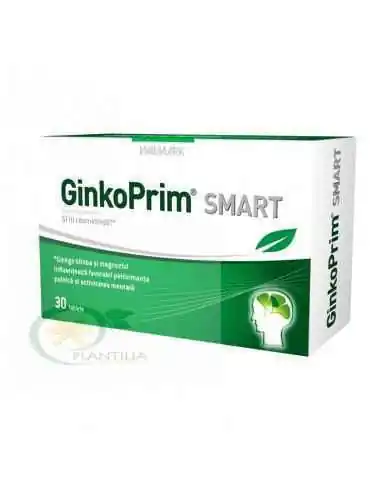 GinkoPrim Smart 30 tablete Walmark, Sistemul nervos