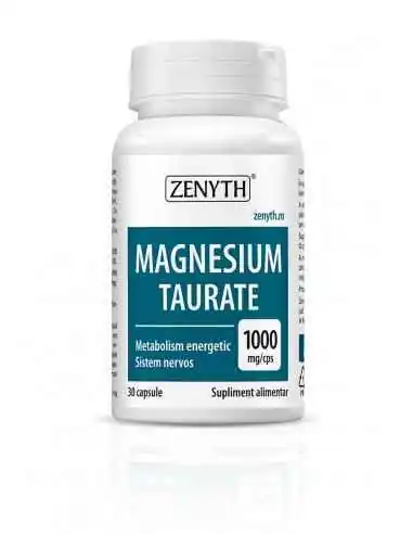 Magnesium Taurate 30 capsule ZENYTH, CATEGORII PRODUSE