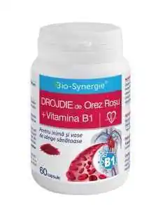 Drojdie de Orez Rosu 60 cps Bio Synergie, REMEDII NATURISTE