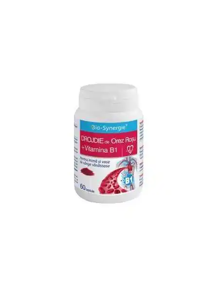 Drojdie de Orez Rosu 60 cps Bio Synergie, REMEDII NATURISTE