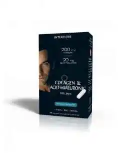 Colagen Si Acid Hialuronic pentru Barbati 30cpr INTERHERB 2